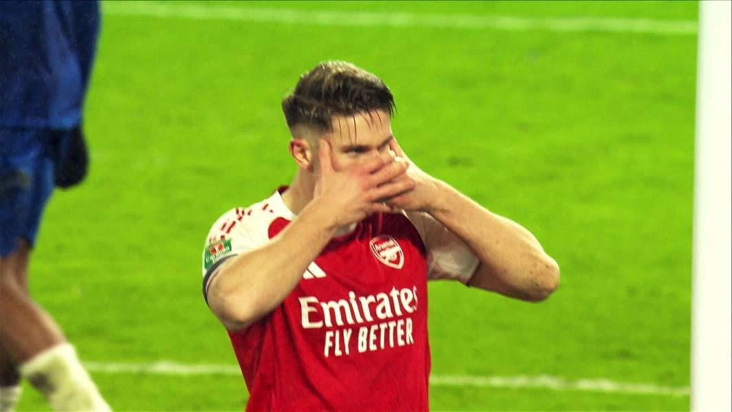 开云登录入口-8场4球2助，哲凯赖什当选阿森纳1月最佳球员